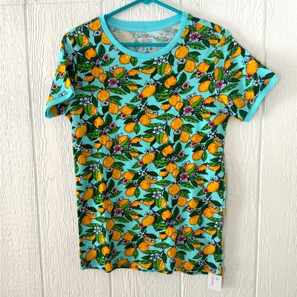 Vera Bradley Lemon Print Top size Small - Picture 1 of 5